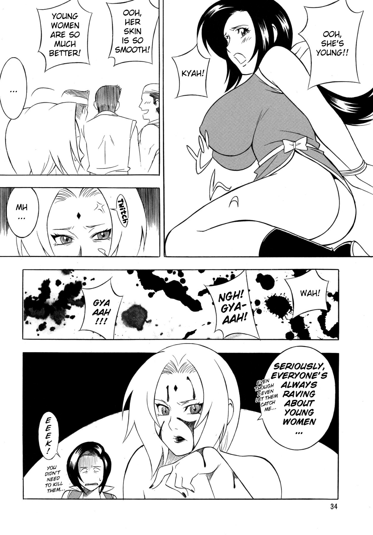 Hentai Manga Comic-Lewd Dance Of The Female Ninjas-Read-32